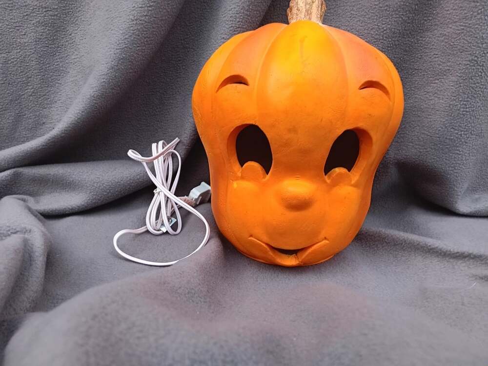Vintage 1995 Trendmasters Casper Friendly Ghost Foam Pumpkin Jack‑o‑Lantern - Picture 2 of 7